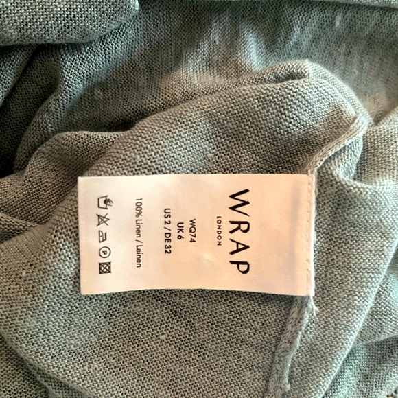 100 % Linen Tunic blouse or cover up - Picture 4 of 6